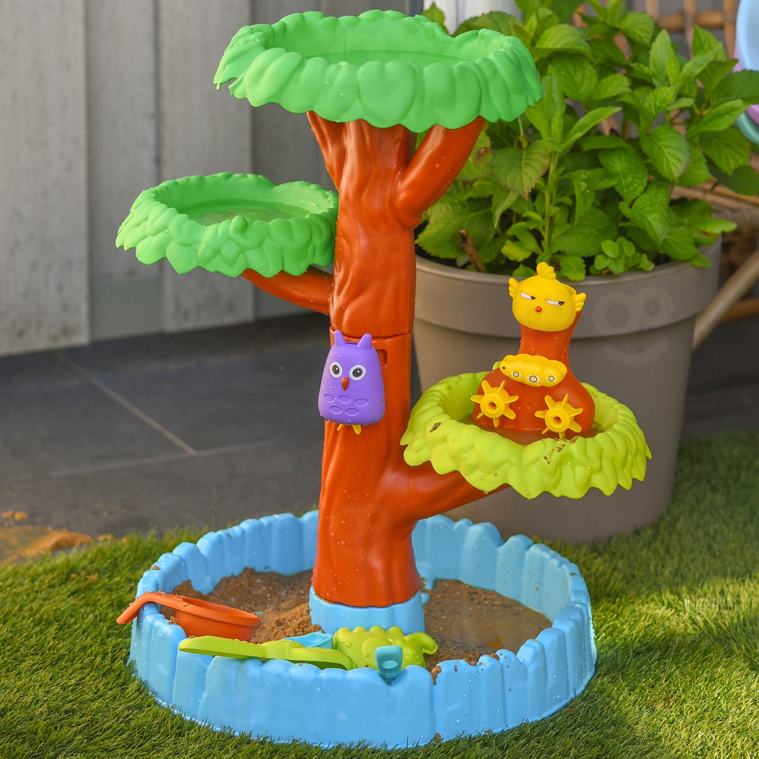 WOOPIE Water Table 2in1 Sandbox Happy Tree 8 acc. - Slika 5