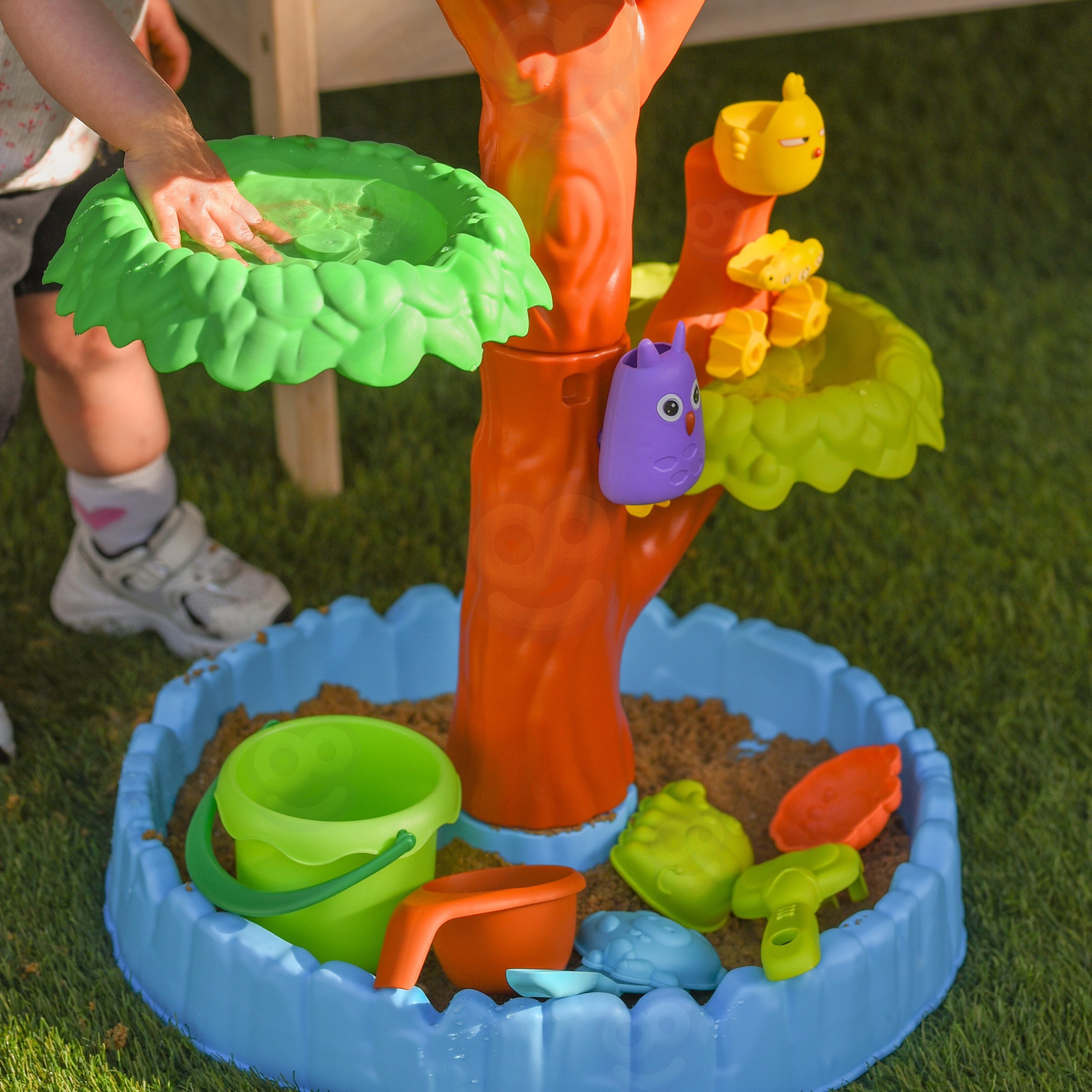 WOOPIE Water Table 2in1 Sandbox Happy Tree 8 acc. - Slika 6