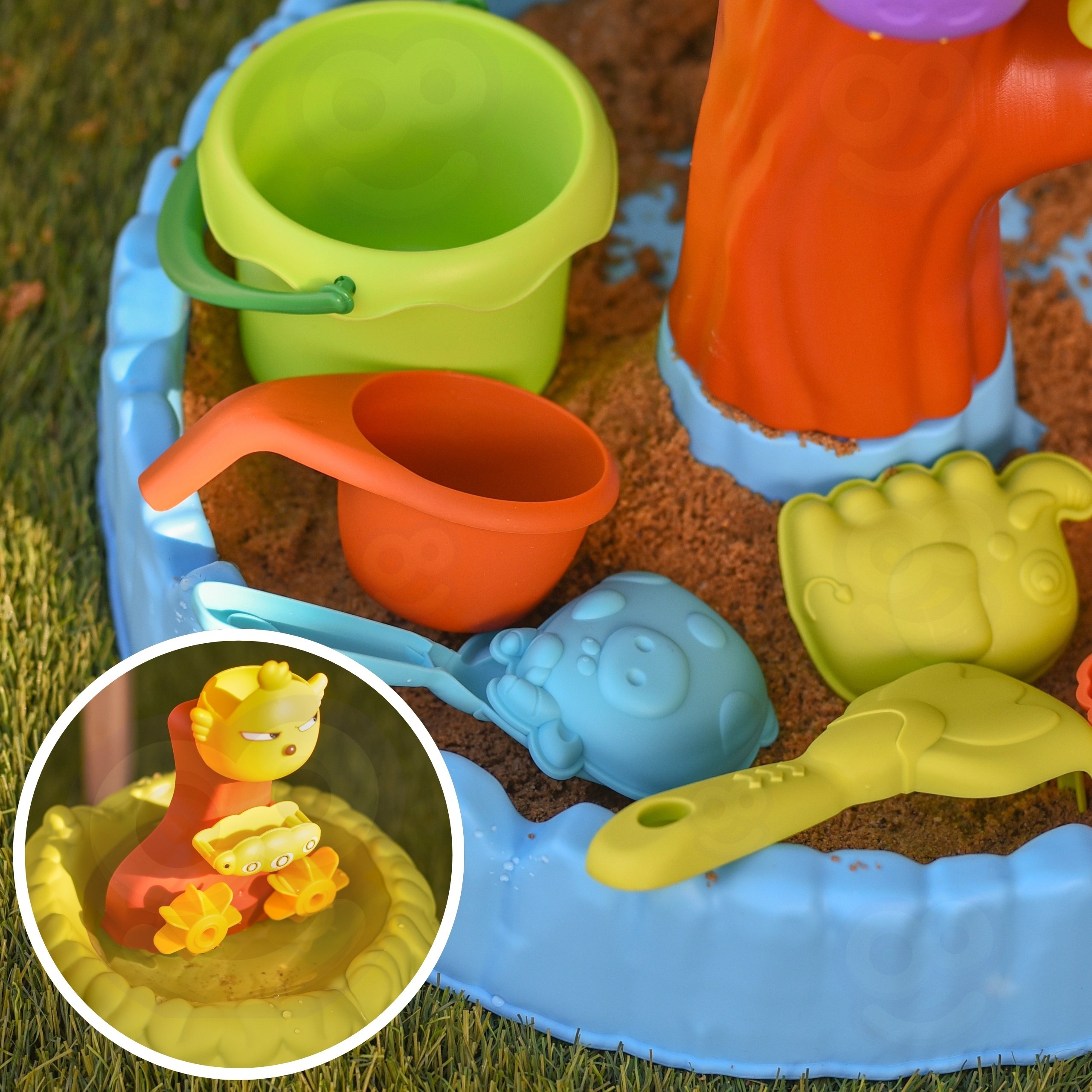 WOOPIE Water Table 2in1 Sandbox Happy Tree 8 acc. - Slika 8