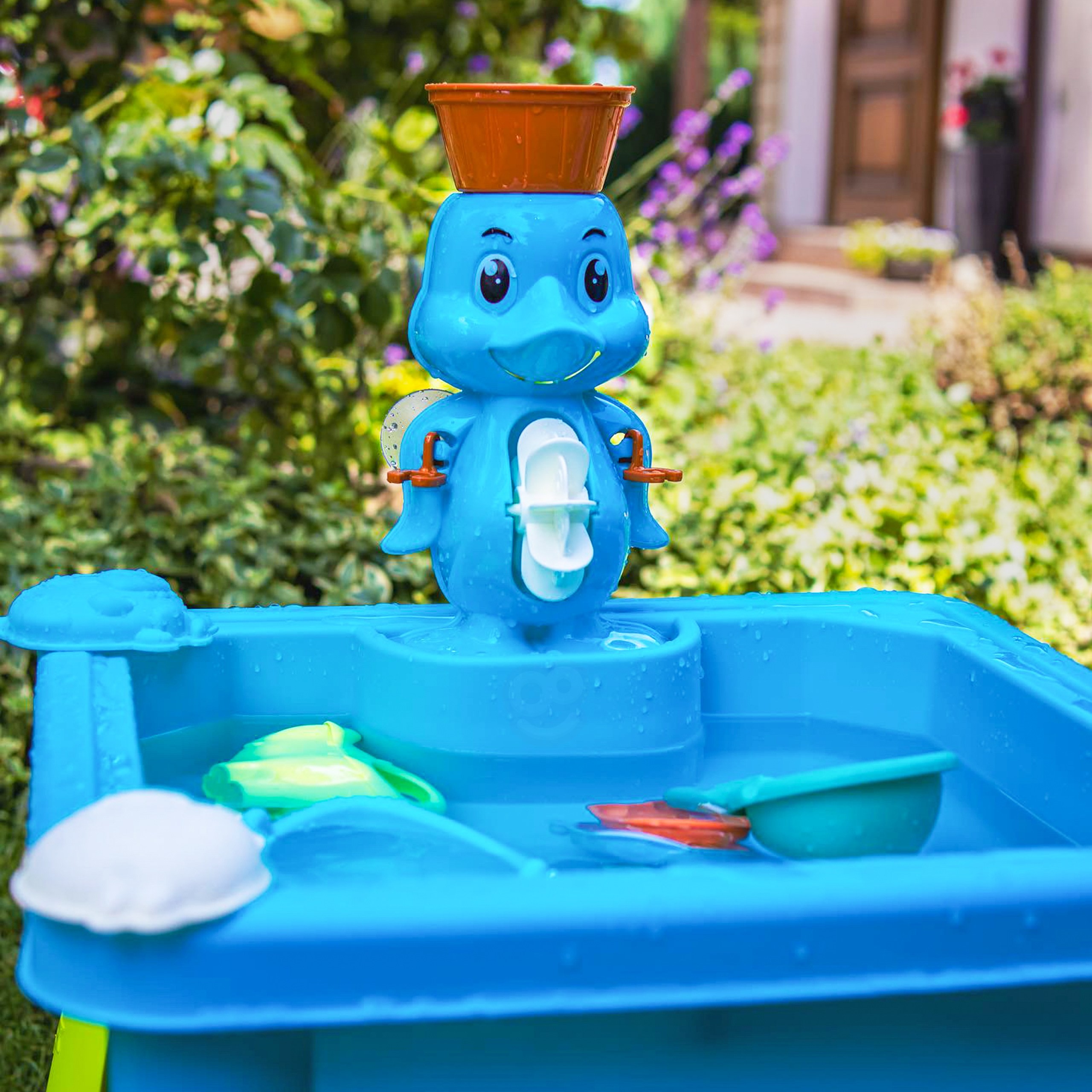 WOOPIE Water Table Sandbox 2 in 1 For Kids Garden Toys - Slika 5