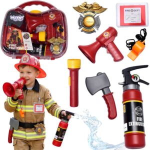WOOPIE Firefighter Suitcase with Fire Extinguisher Set 7 pcs.