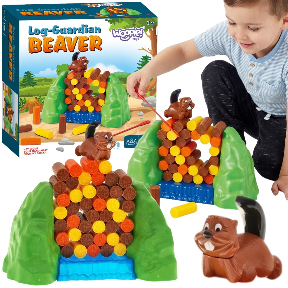 WOOPIE Falling Beaver Dam Arcade Game