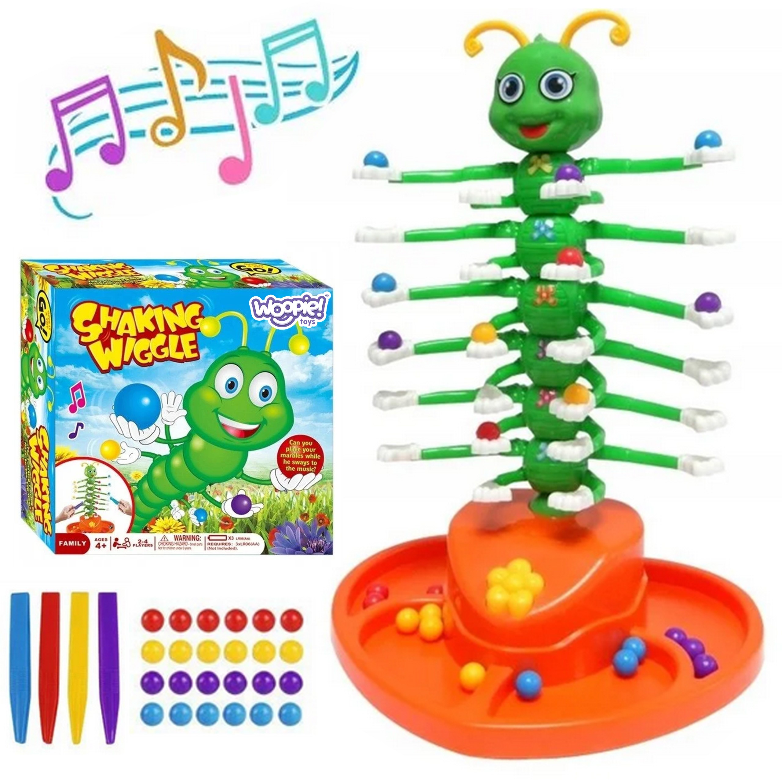 WOOPIE Dancing Centipede Arcade Game
