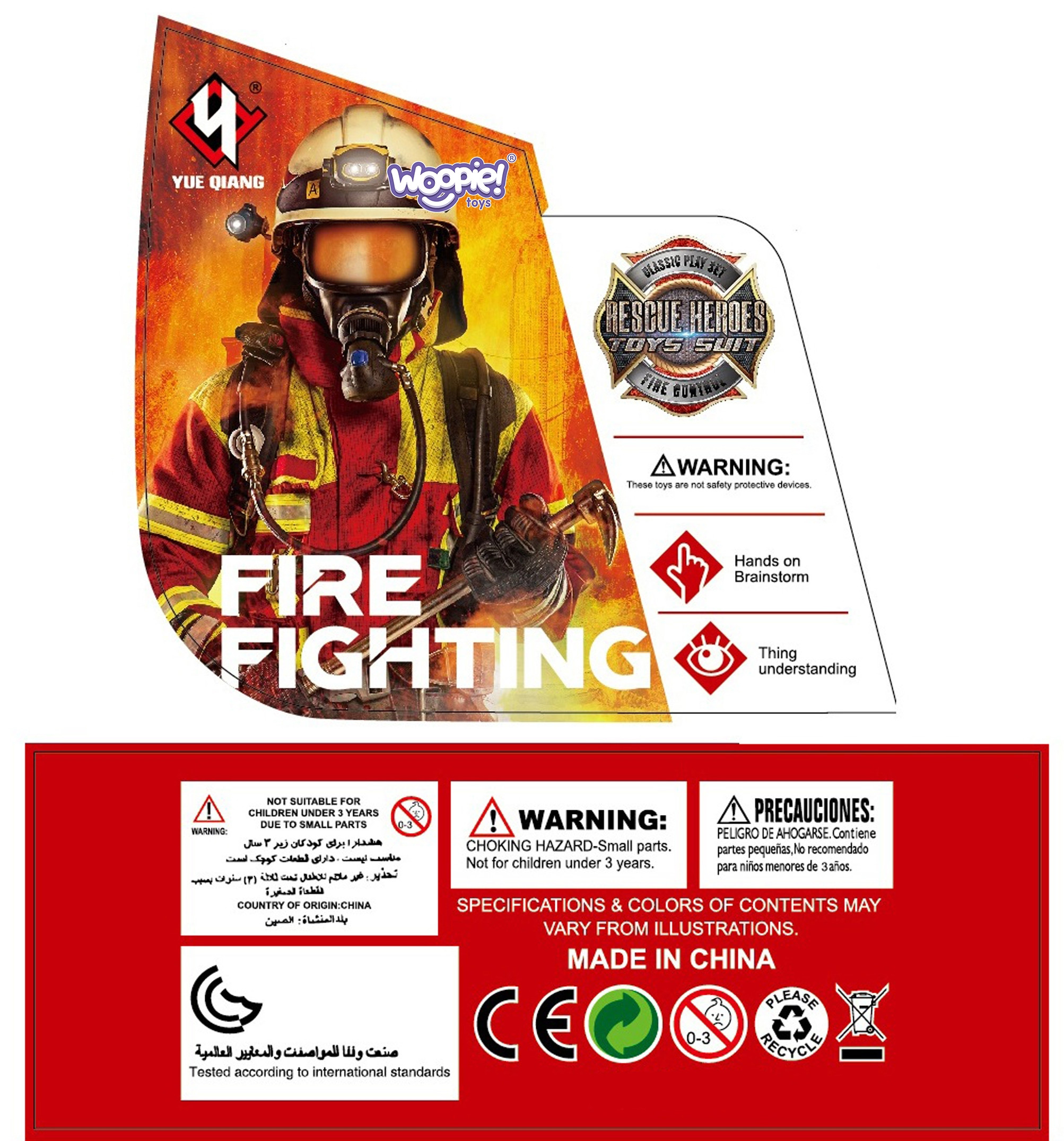 WOOPIE Firefighter Suitcase with Fire Extinguisher Set 7 pcs. - Slika 7