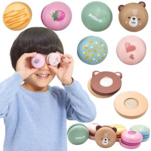 VIGA PolarB Wooden Cookies, Cookies, Confectionery Set, Macaroons
