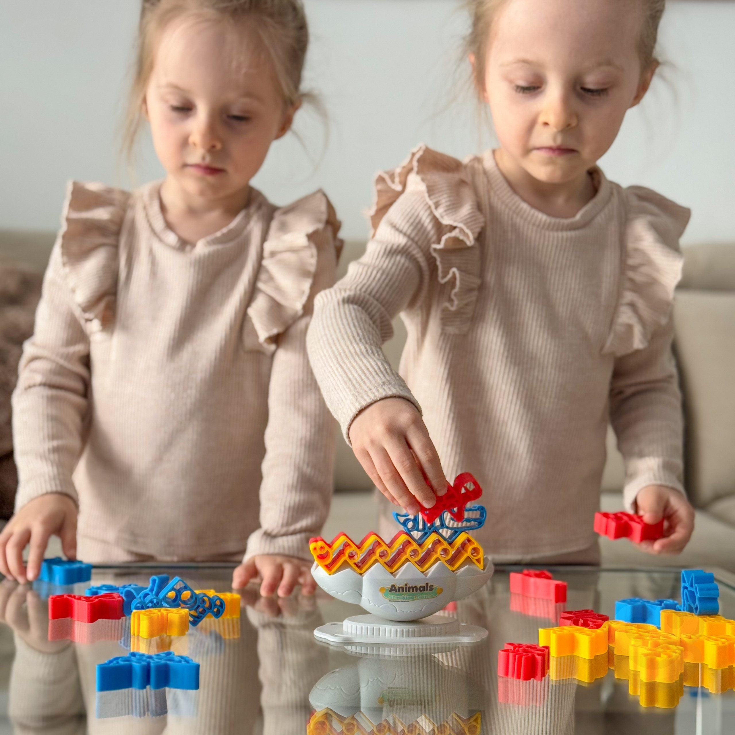 WOOPIE Animal Balancing Skill Game Animal Tower - Slika 2