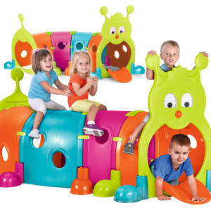 FEBER Large Children’s Tunnel Caterpillar XXL Modular Playground