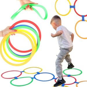 WOOPIE Hopscotch Jumping Rings Hoops set 10 dijelova
