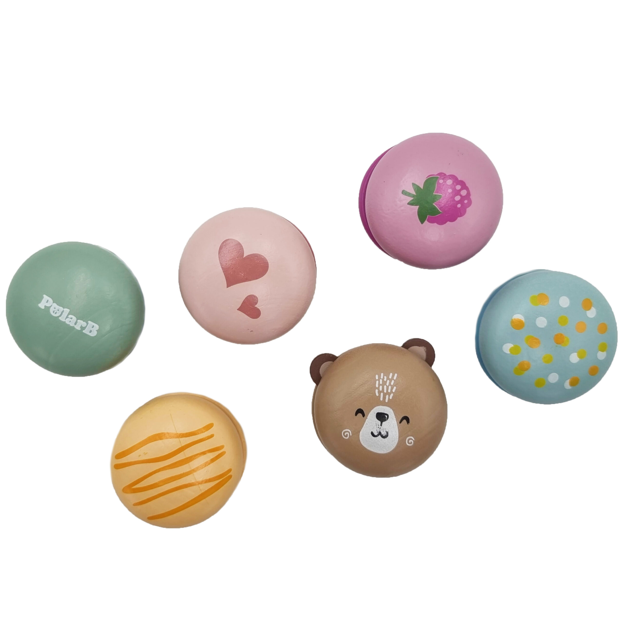 VIGA PolarB Wooden Cookies, Cookies, Confectionery Set, Macaroons - Slika 5