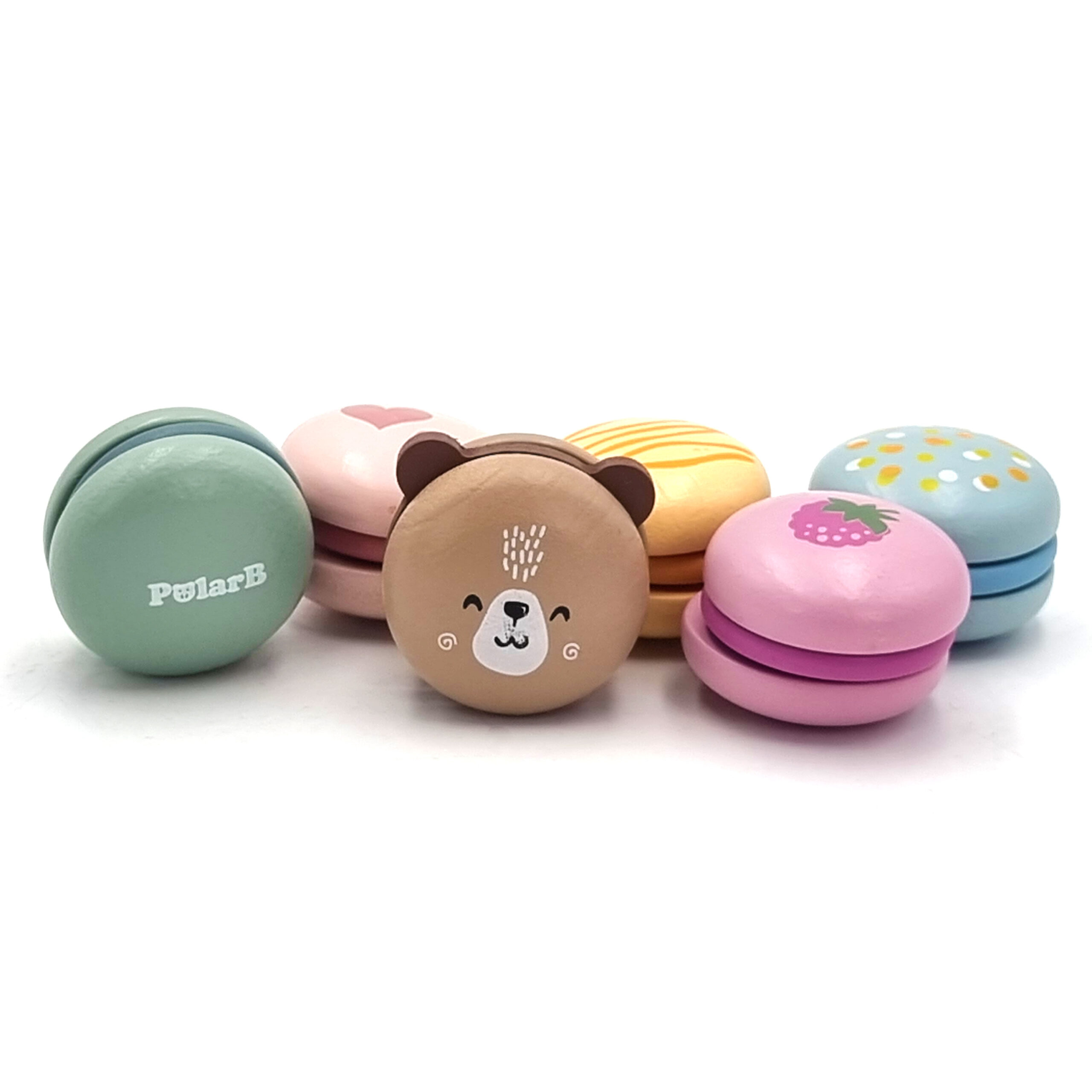 VIGA PolarB Wooden Cookies, Cookies, Confectionery Set, Macaroons - Slika 8