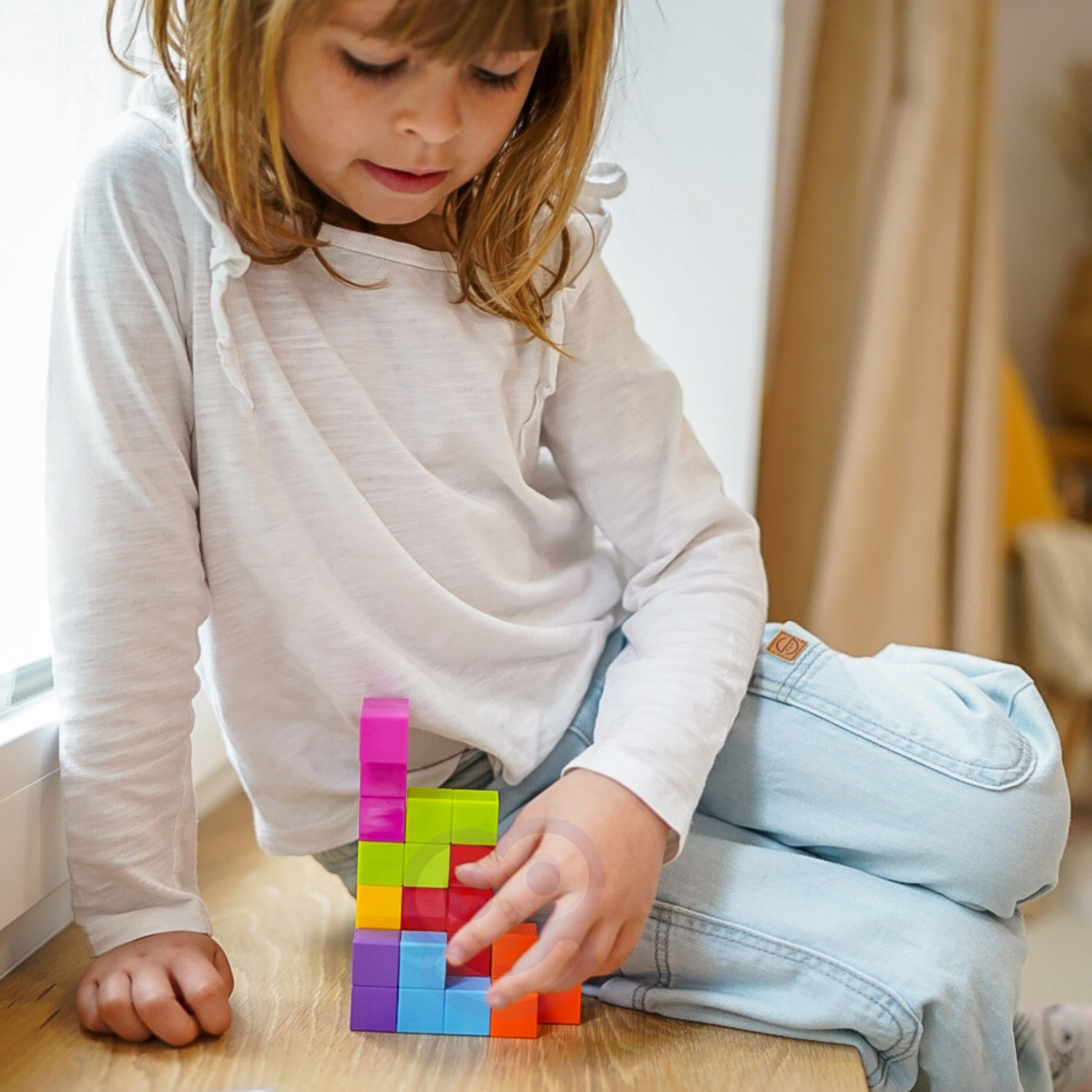 WOOPIE Tetris Cube Puzzle with Card Set - Slika 2