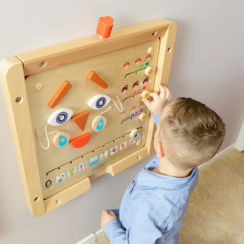 MASTERKIDZ How Are You Feeling? Montessori Emotional Learning Board - Slika 2