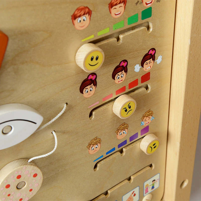 MASTERKIDZ How Are You Feeling? Montessori Emotional Learning Board - Slika 3