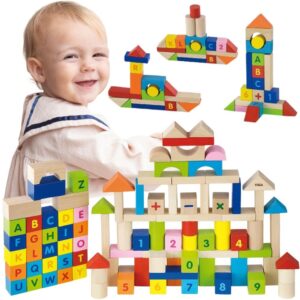 Viga Toys drveni dječja igračka – 100 dijelova