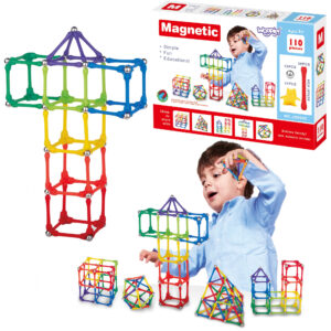 WOOPIE magnetski konstrukcijske kocke kreativni puzzle 110 dijelova