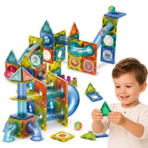 WOOPIE magnetski konstrukcijske kocke 3D edukativni set staza za kuglice 42 dijelova