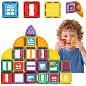 WOOPIE magnetski konstrukcijske kocke 3D edukativni set Castle 100pcs.