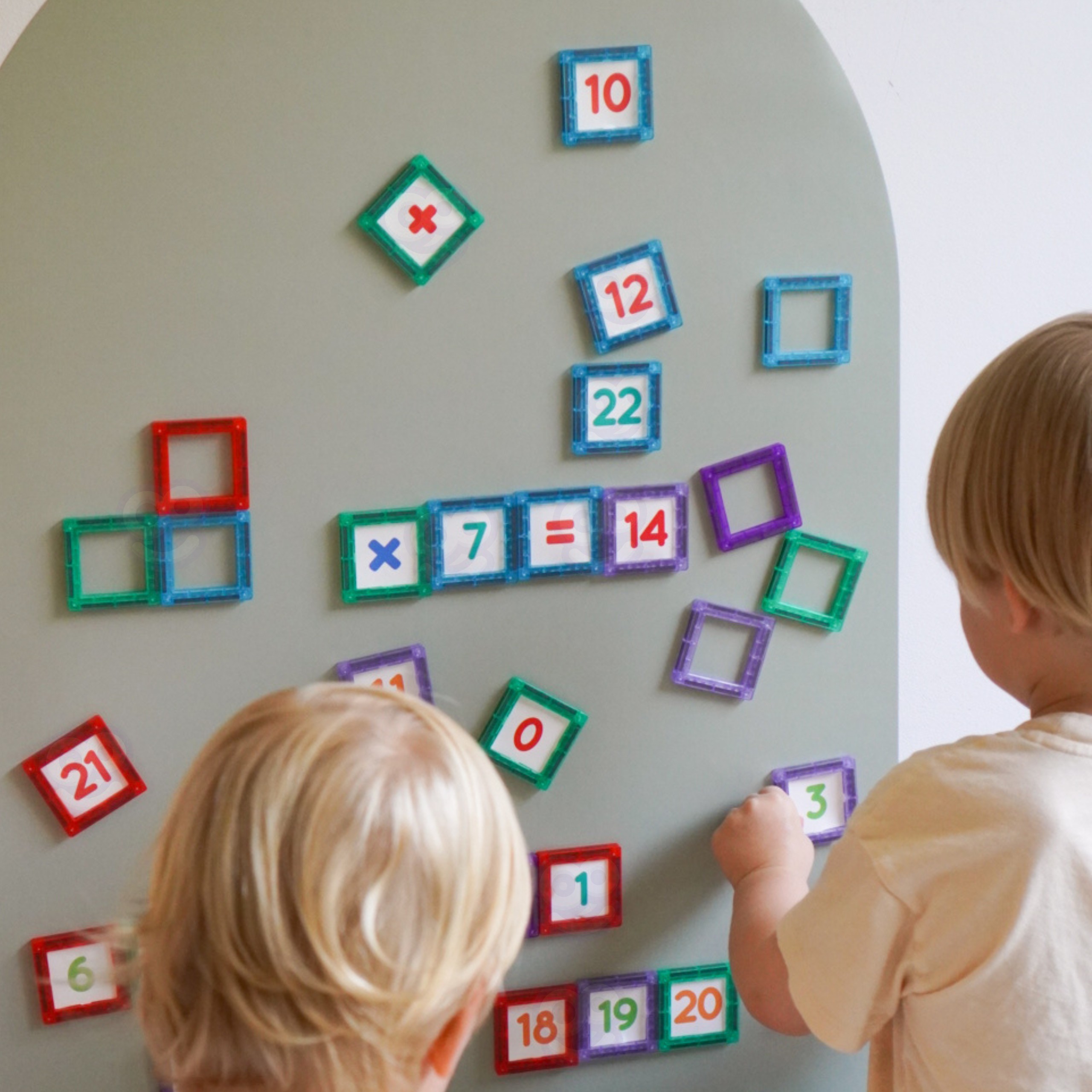 WOOPIE 3D Magnetic Blocks Learning Numbers 70 Pieces - Slika 2