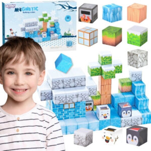 WOOPIE magnetski konstrukcijske kocke Winter World of kocke