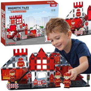 WOOPIE magnetske kocke 3D Fire Department set 48 dijelova