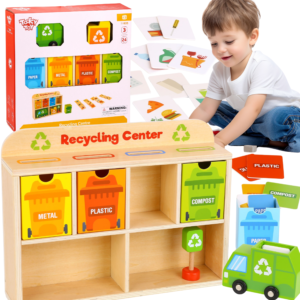 Tooky Toy drveni sorter oblika