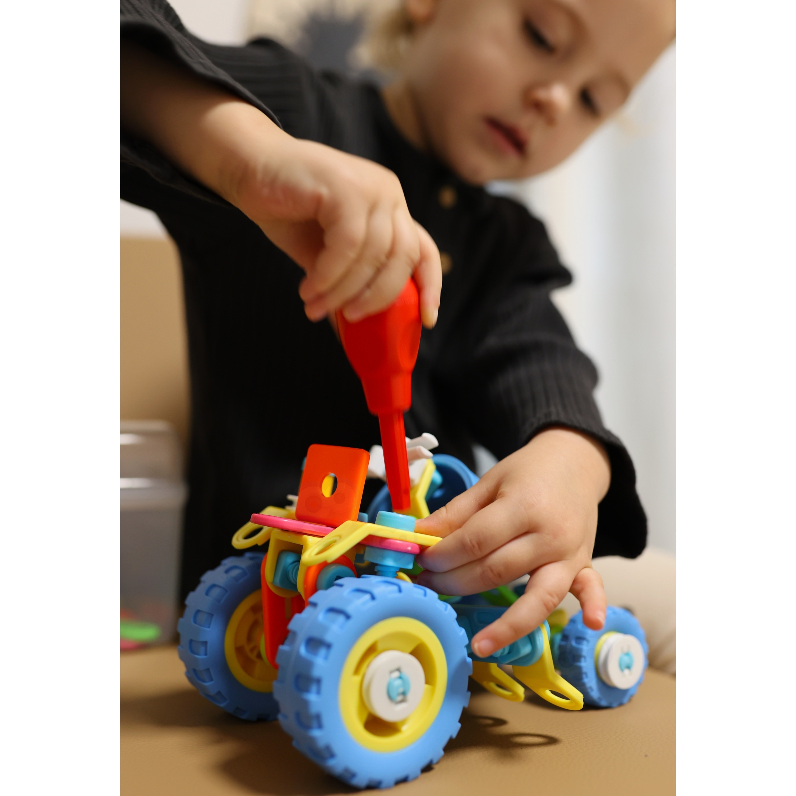 WOOPIE 6-in-1 STEM Vehicle Building Block Set - Slika 2