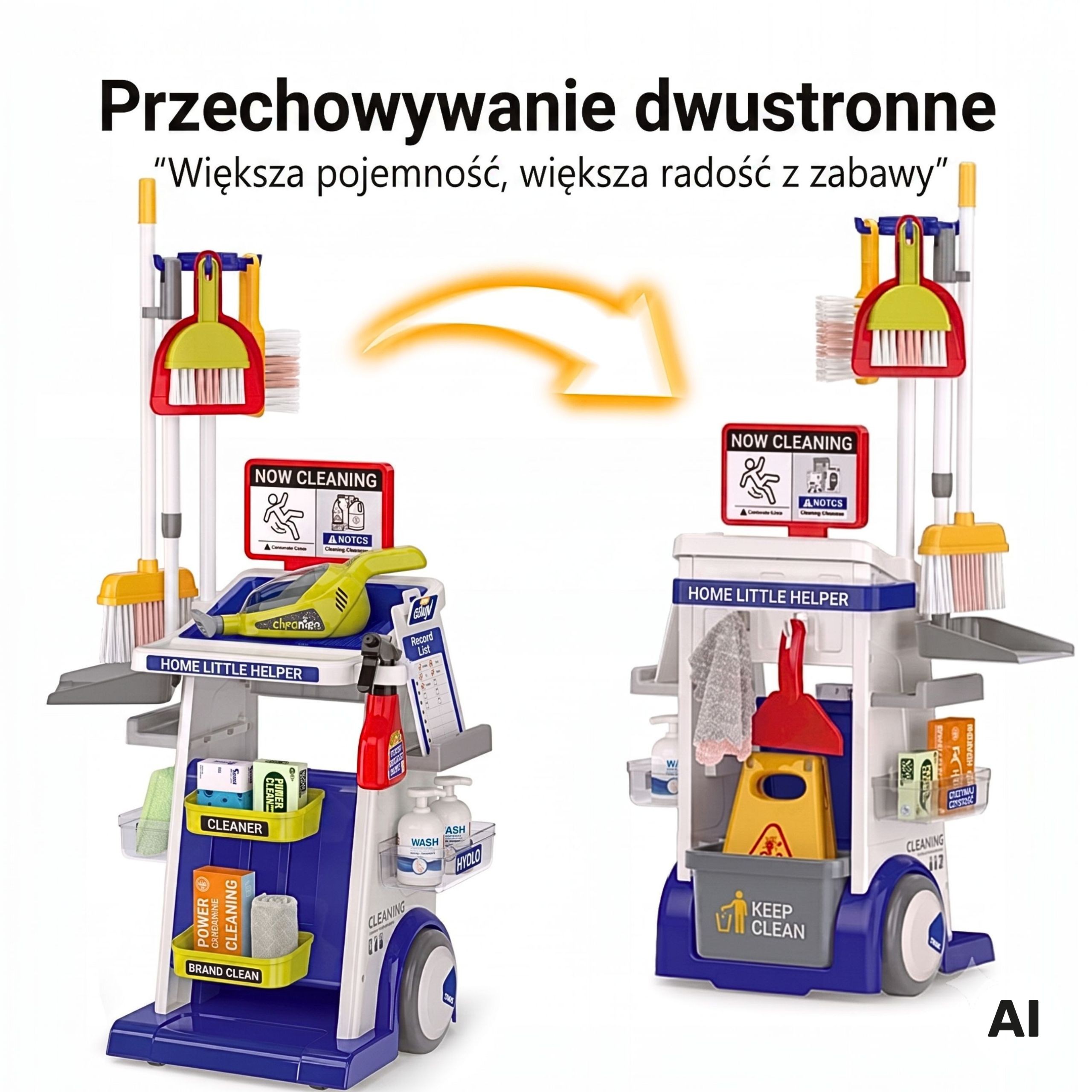 Woopie set za igru kućanskih poslova – 22 dijelova - Slika 4