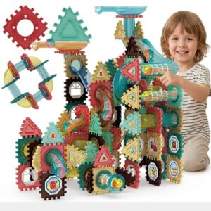 WOOPIE 3D konstrukcijske kocke edukativni set staza za kuglice 228pcs.