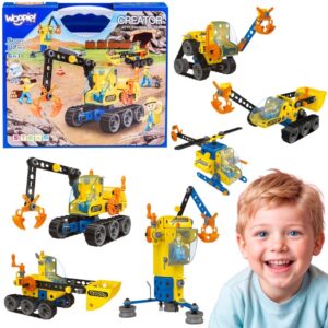 WOOPIE kocke za slaganje Build građevinska vozila 8 STEAM Models
