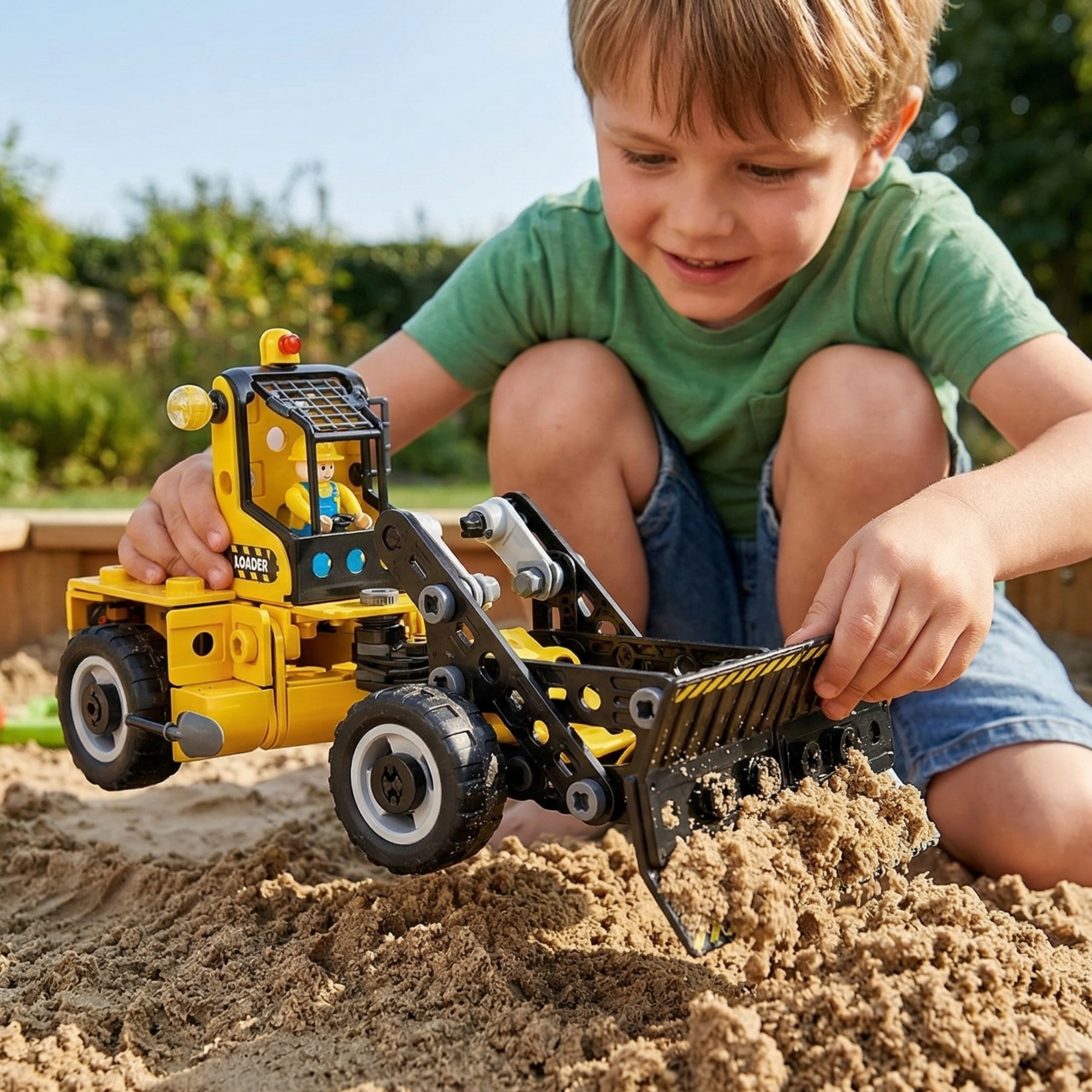 WOOPIE Construction Set STEAM Construction Vehicles 6in1 223 pcs. - Slika 2