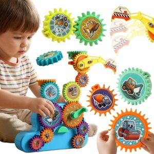 WOOPIE Interactive Construction Blocks Gears 18 pcs.