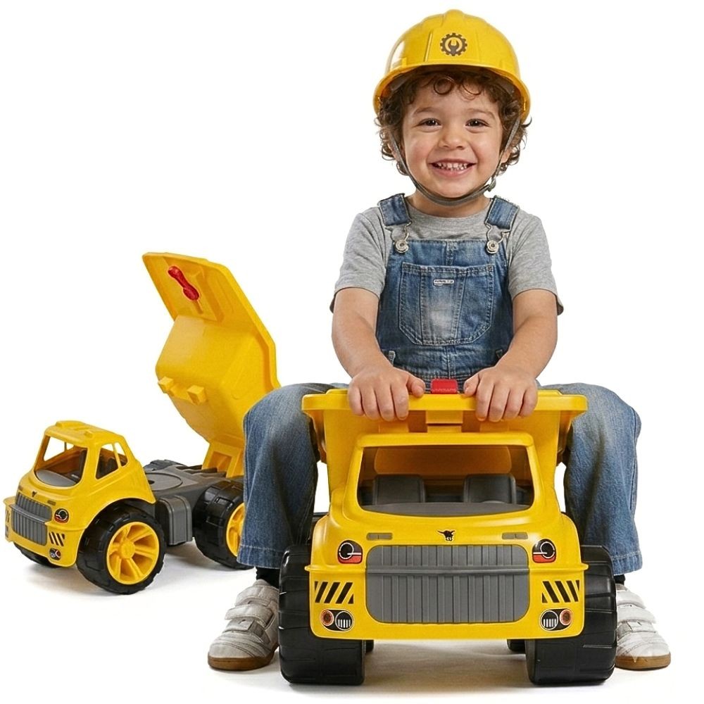 BIG Tipper Ride-on Maxi kamion Sit-on automobil - Slika 2