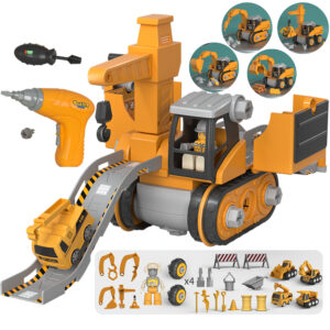WOOPIE Mega Construction Site 5in1 XXL DIY Screwing Kit