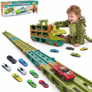 WOOPIE Toy Truck Dinosaur Track 2.1m for Cars