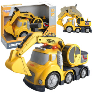WOOPIE Excavator City Truck Sound and Light Effects