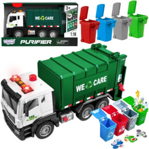 WOOPIE Garbage Truck Garbage Segregation – 1:10 scale