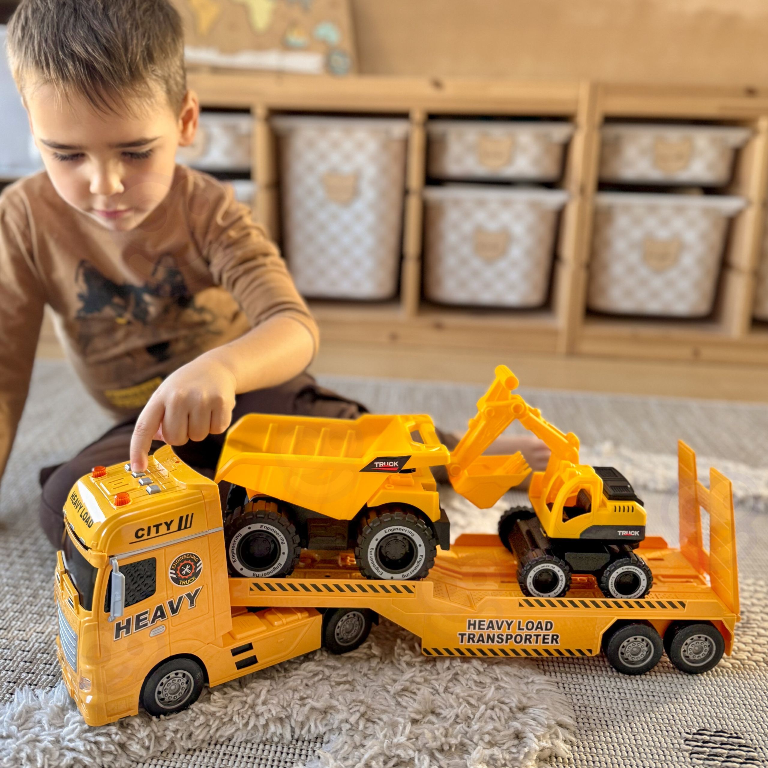 WOOPIE Construction Vehicle Tow Truck - Slika 2