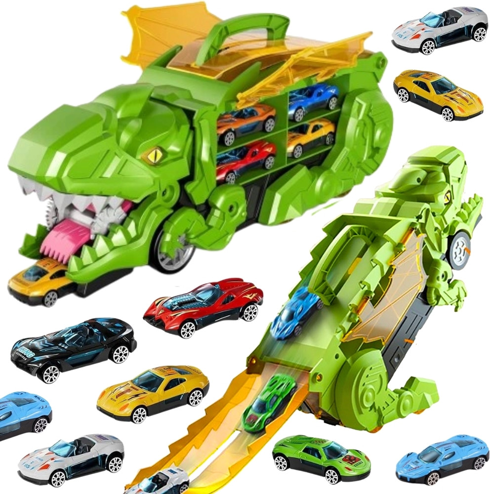 WOOPIE Dinosaur Eater Track Vehicle Set 13pcs.