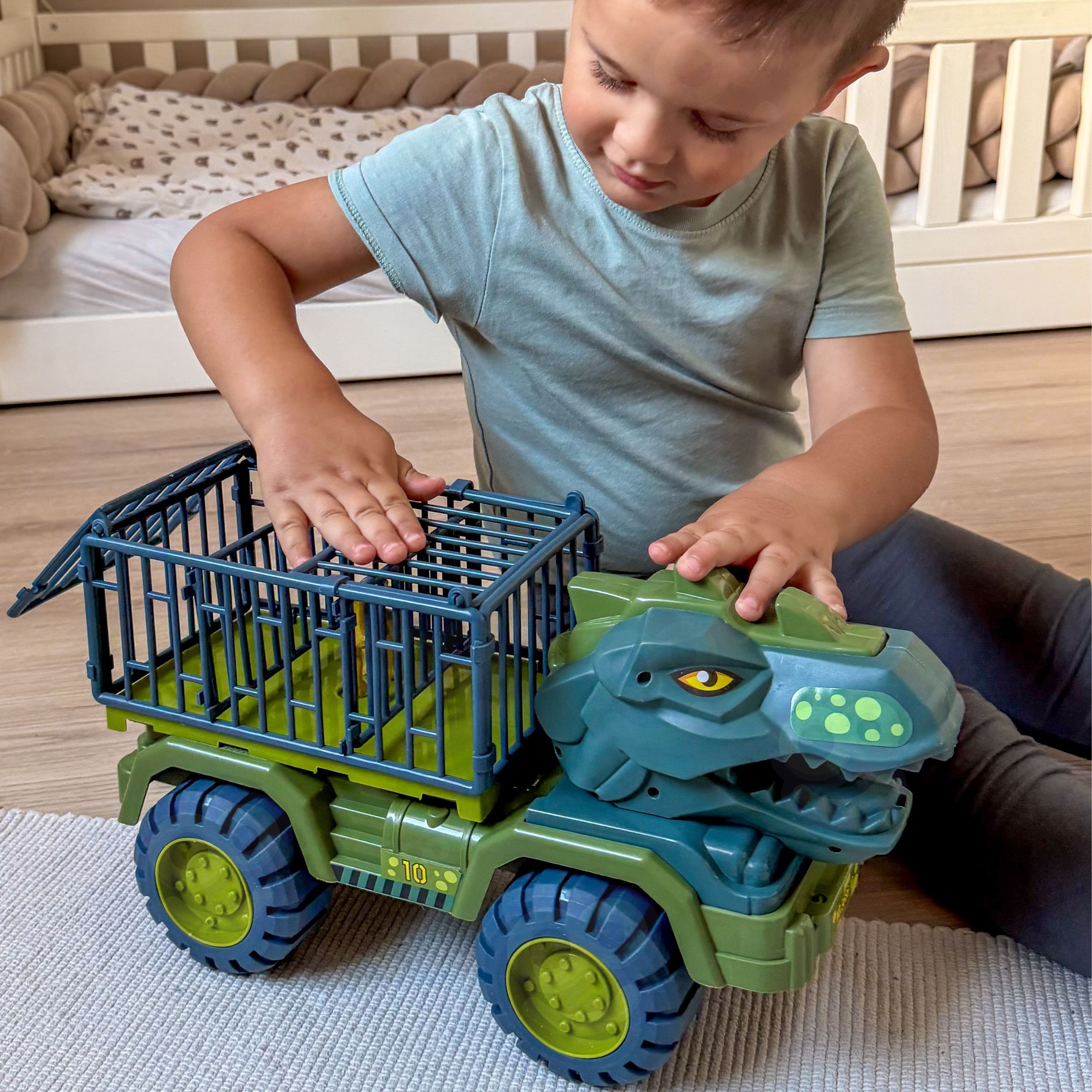 WOOPIE Dinosaur Truck Transporter Figures - Slika 2