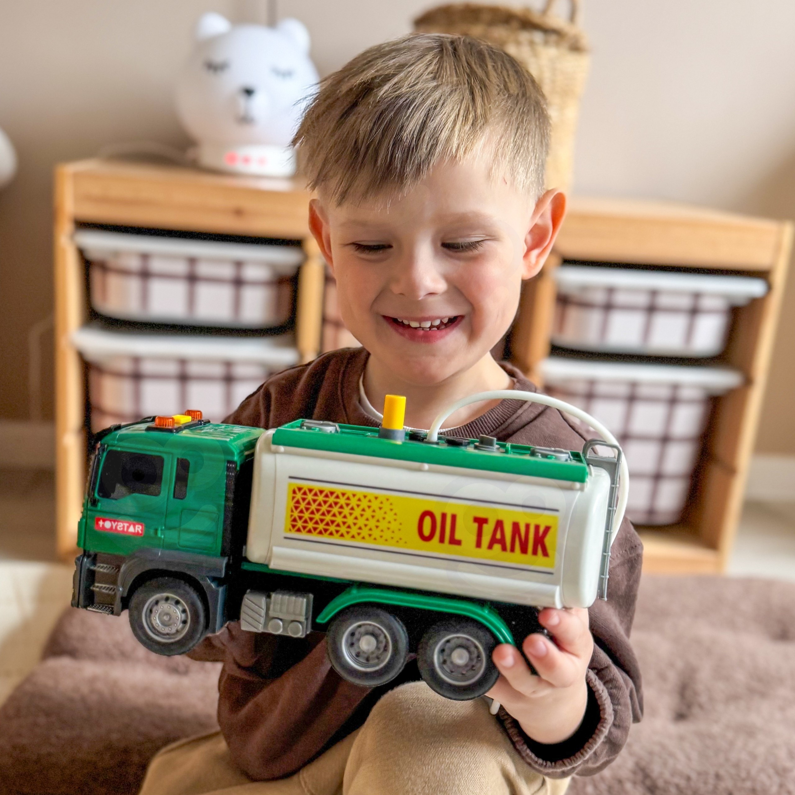 WOOPIE Water Tanker Truck Sound Light 1:14 - Slika 2