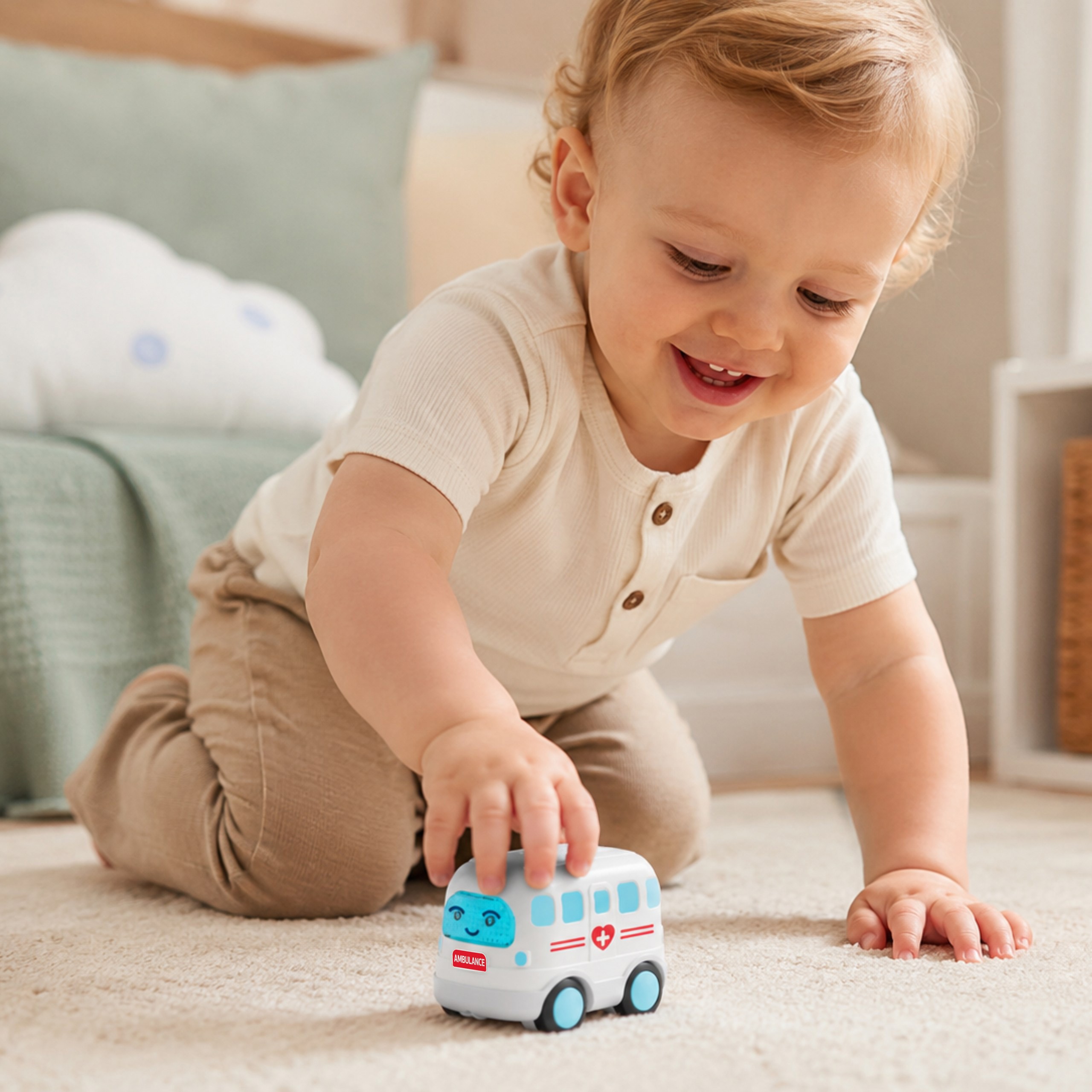 WOOPIE BABY Interactive Ambulance Car Sound Light - Slika 2