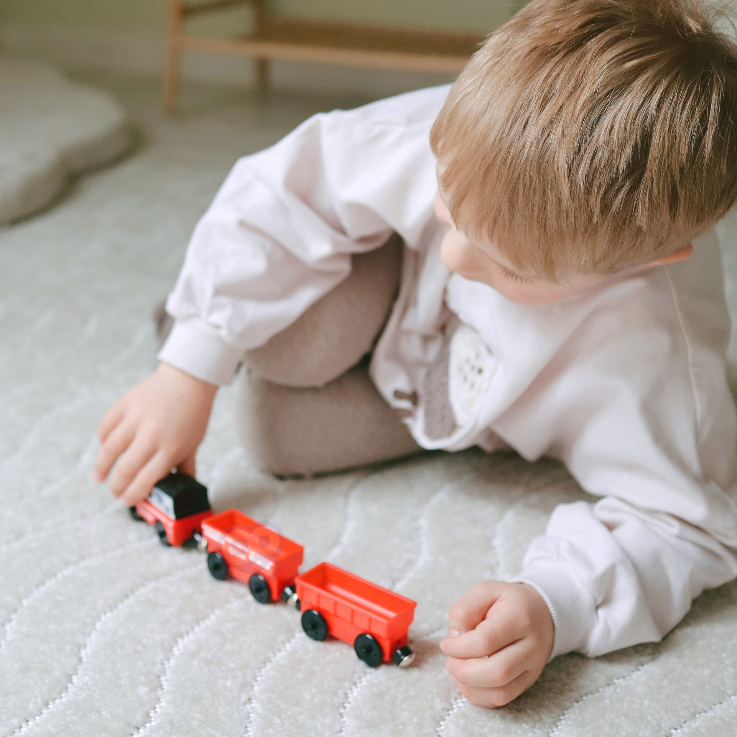 WOOPIE Electric Locomotive Train Magnet Cars - Slika 2