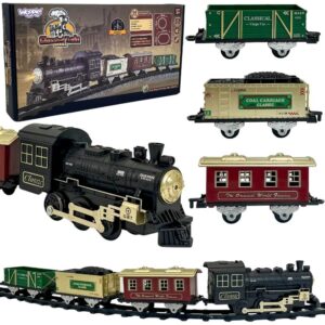 WOOPIE Classic Steam Train Locomotive Track XXL