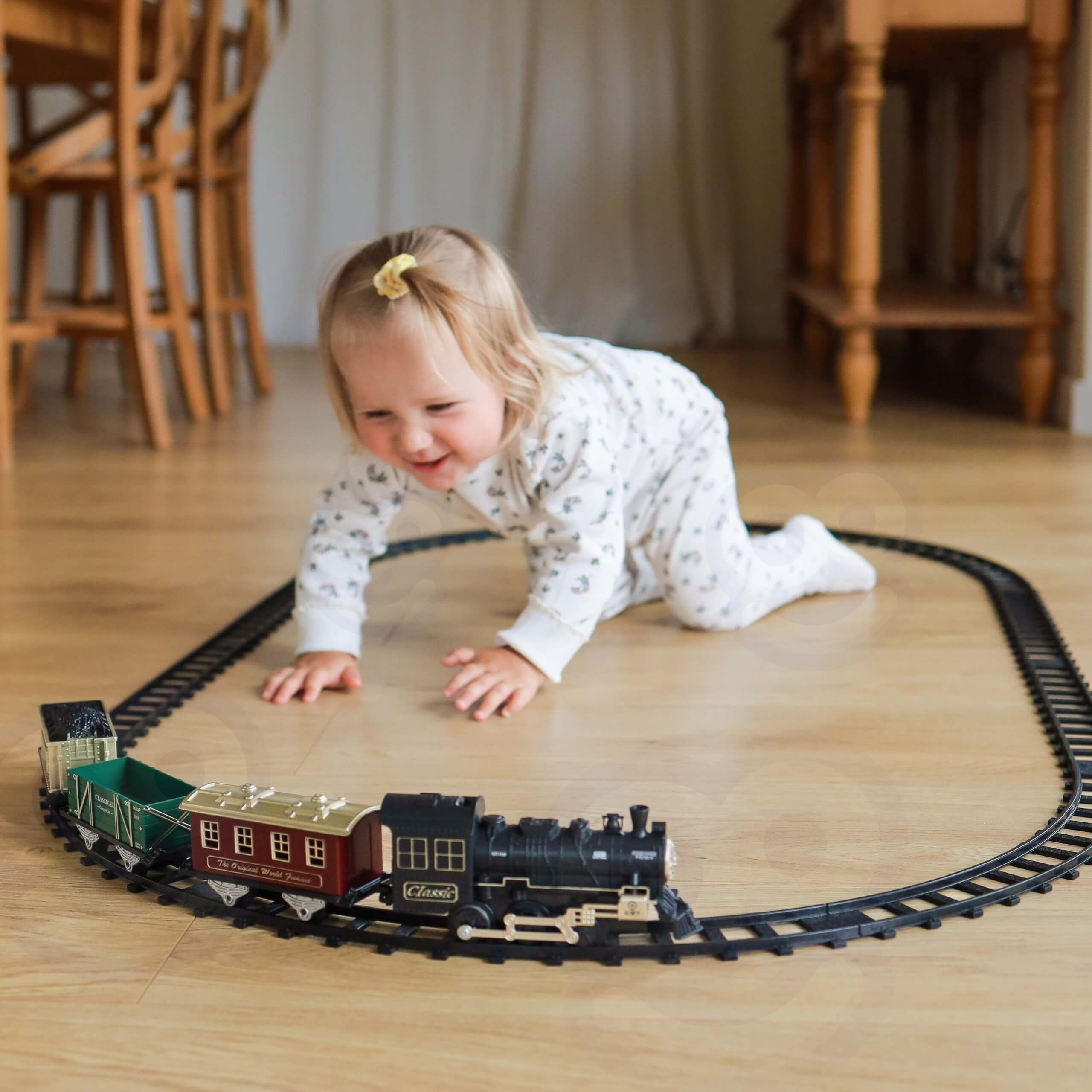 WOOPIE Classic Steam Train Locomotive Track XXL - Slika 2