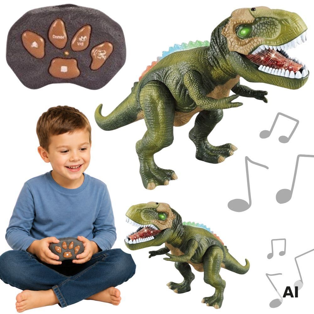 WOOPIE Remote Controlled Dinosaur RC Robot T-Rex