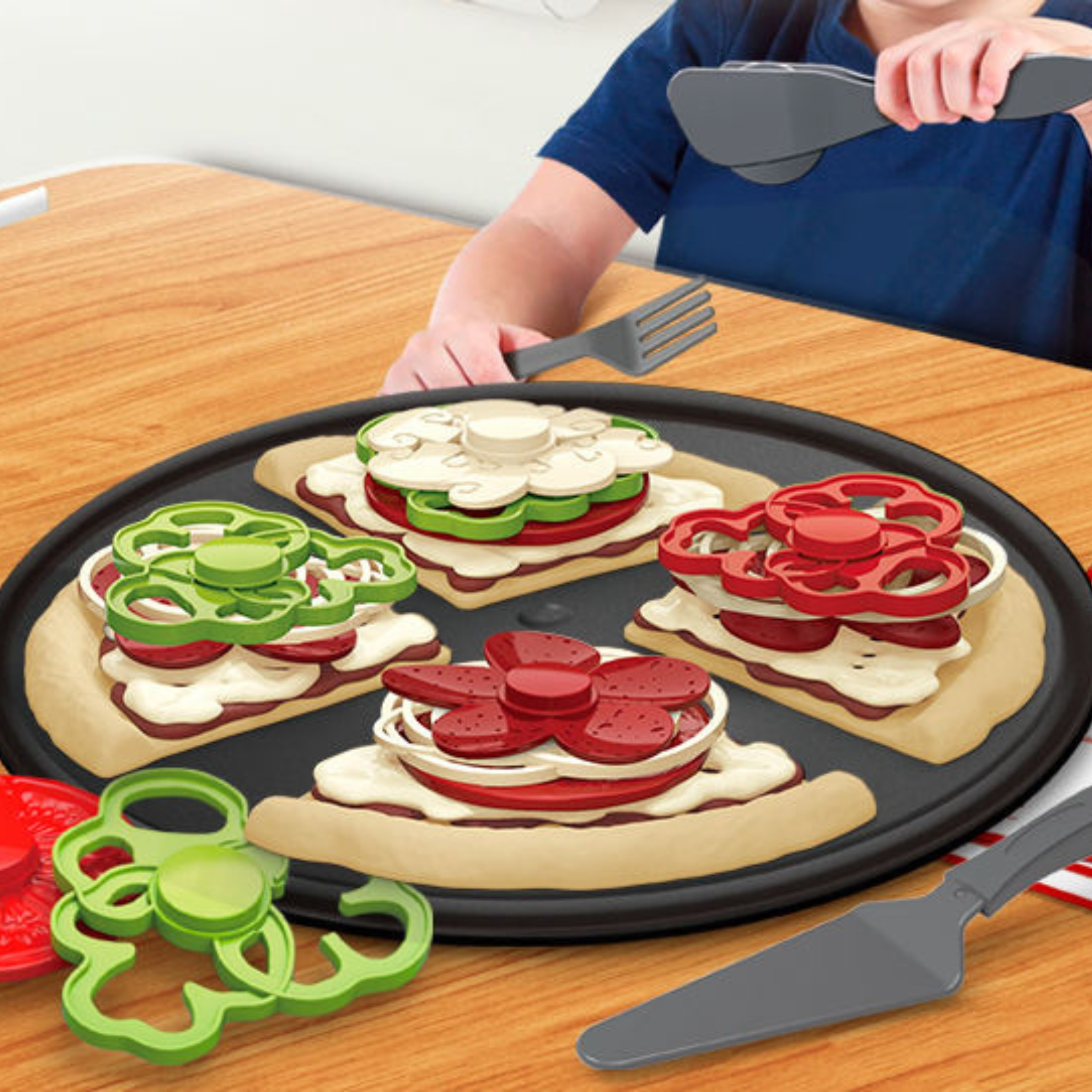 WOOPIE Pizza Slicer Set XL Restaurant 30 pcs. - Slika 2