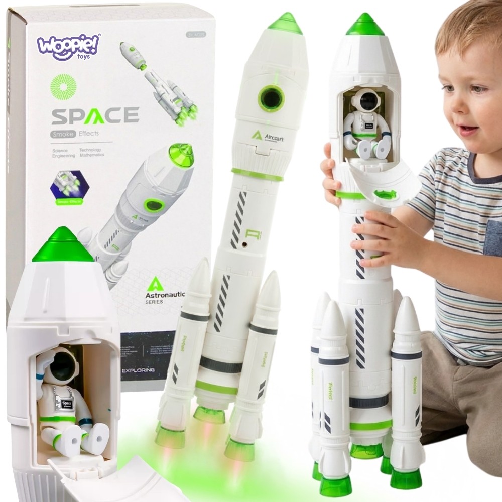 WOOPIE Interactive Space Rocket Space Set