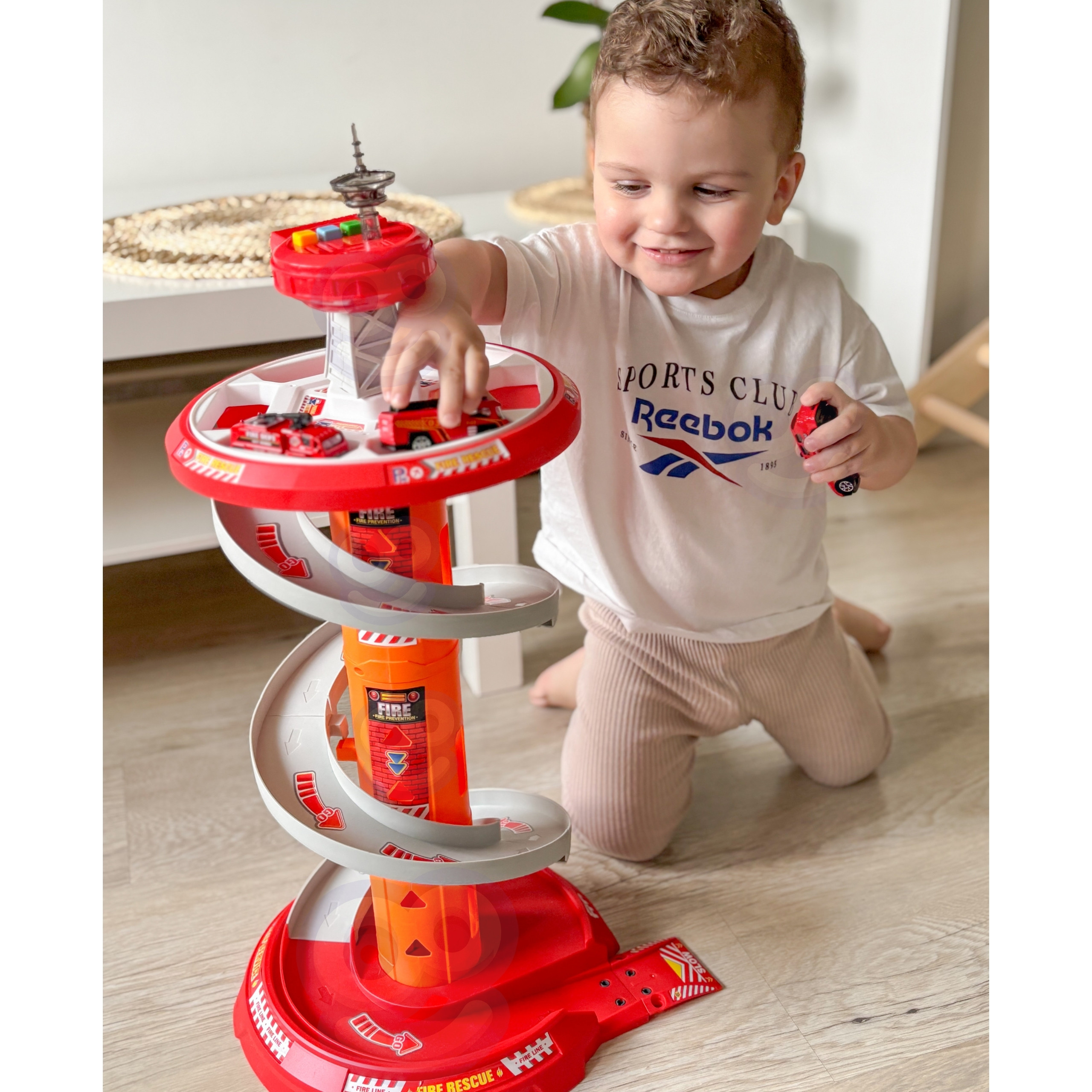 WOOPIE Spiral Track Car Garage 3 pcs. - Slika 2