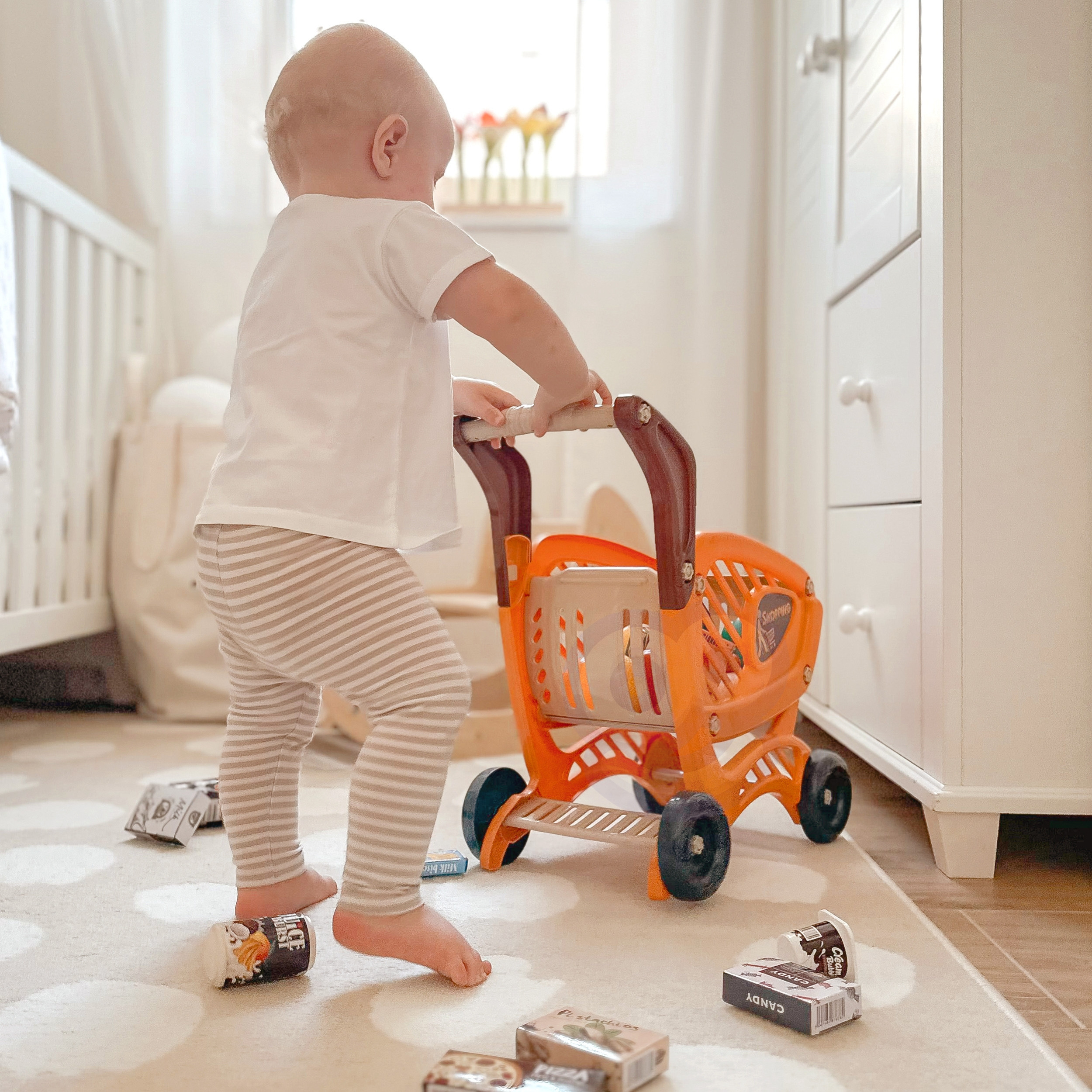 WOOPIE Shopping Cart for Children Movable Parts + 42 Accs. - Slika 3