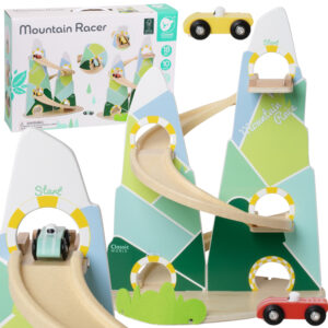 CLASSIC WORLD Wooden Car Track “Mountain Race”